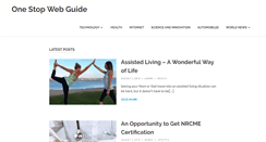 Desktop Screenshot of onestopwebguide.com